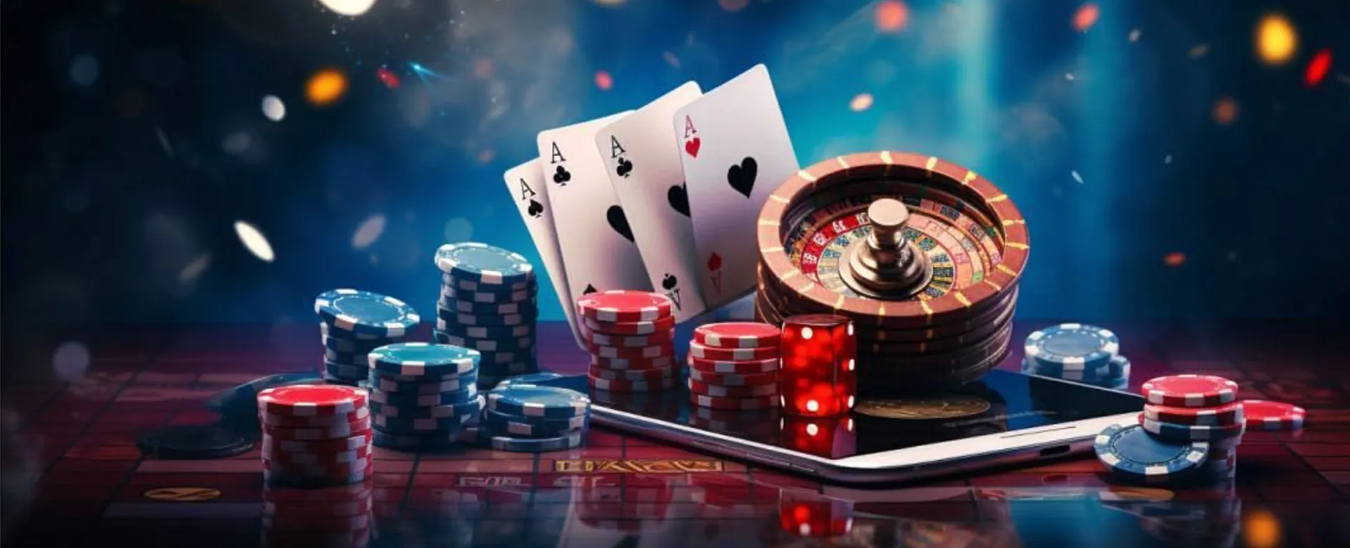 OKBET mobile app interface on a smartphone, showcasing various online casino games and sports betting options